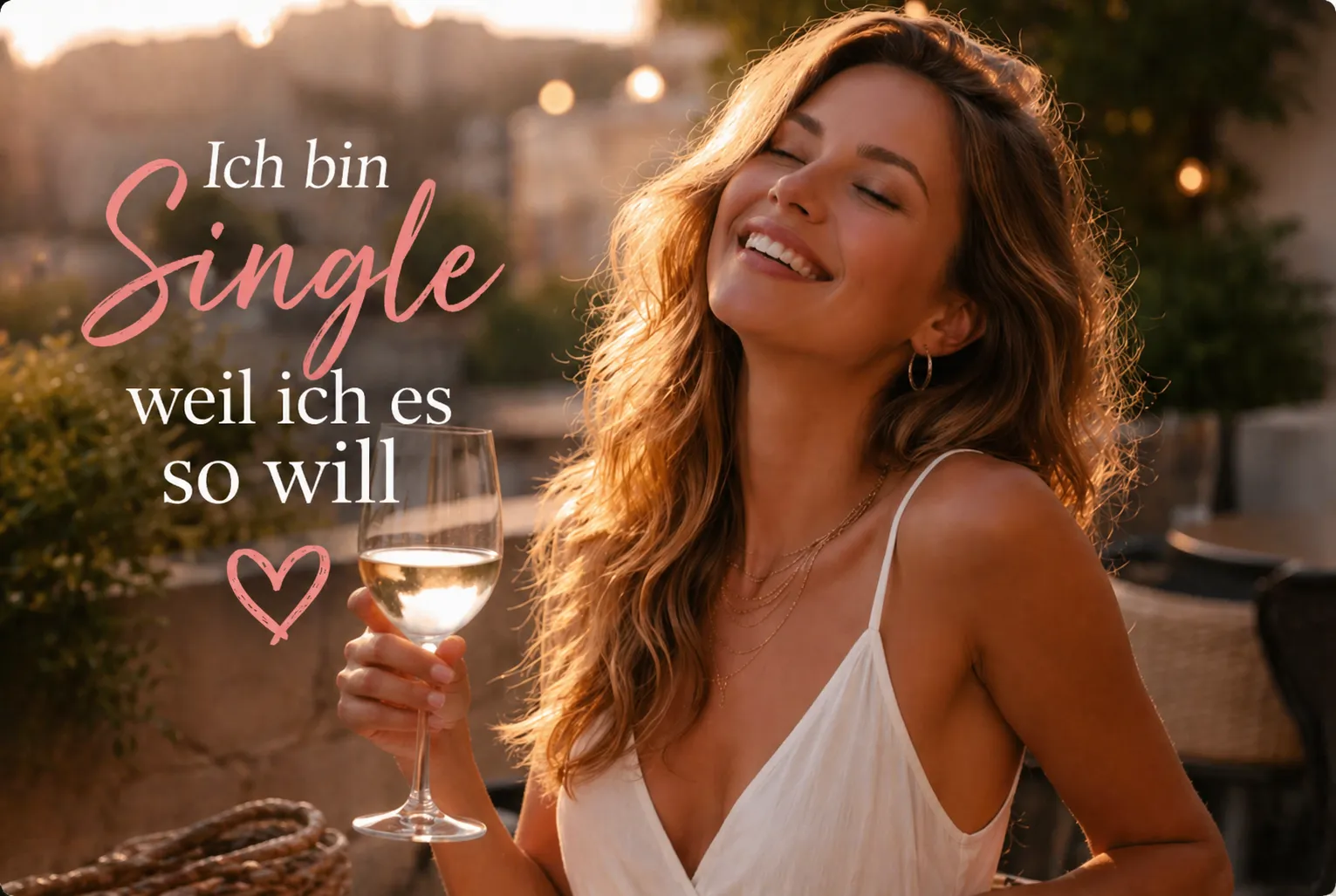 Ich bin Single – weil ich es so will